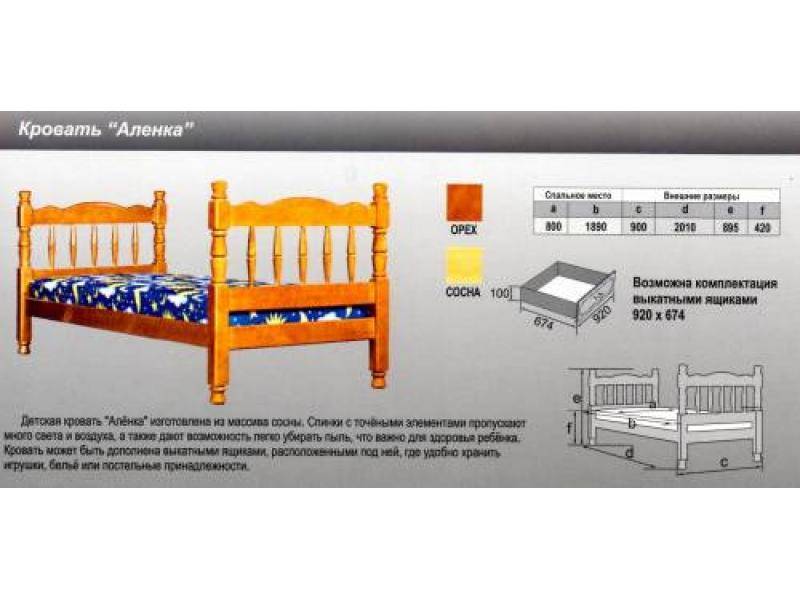 кровать аленка в Барнауле