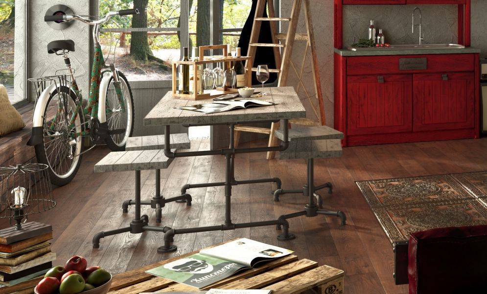 столовая группа home collection в стиле loft в Барнауле