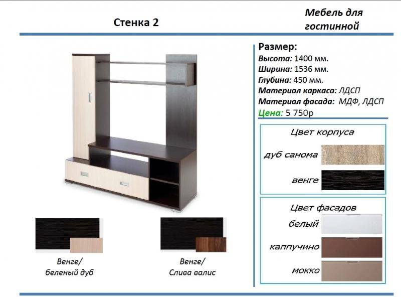 гостиная стенка 2 в Барнауле