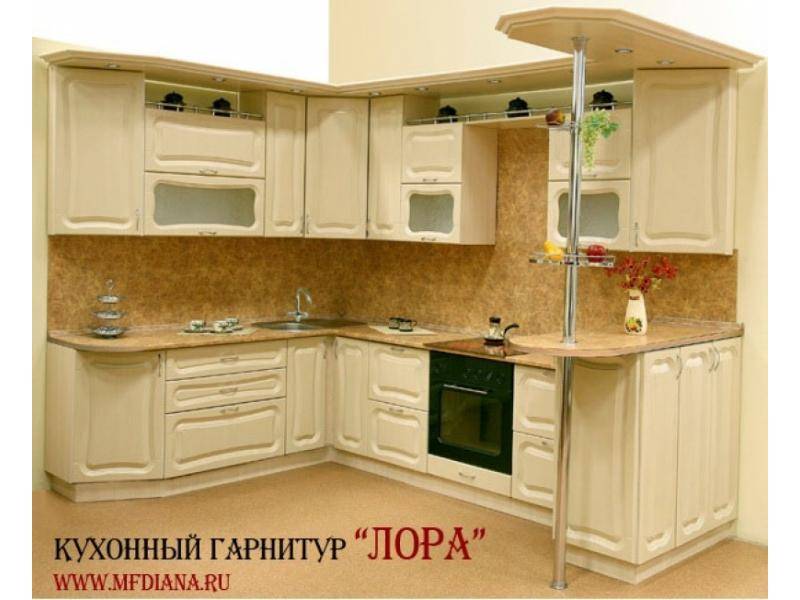 кухня угловая лора в Барнауле