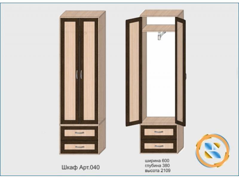 шкаф арт 040 в Барнауле