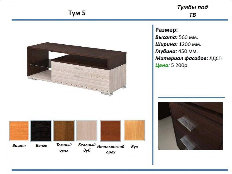 тумба под тв тум 5 в Барнауле