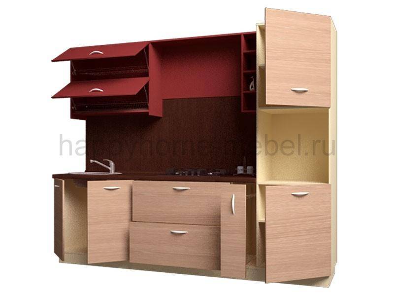 небольшая готовая кухня life wood 3 2600 в Барнауле