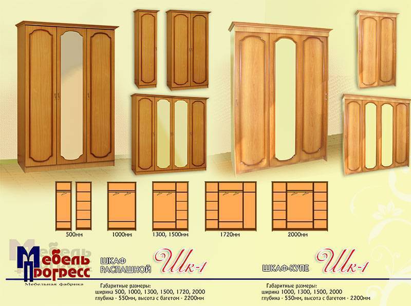 шкаф распашной «шк-1» в Барнауле