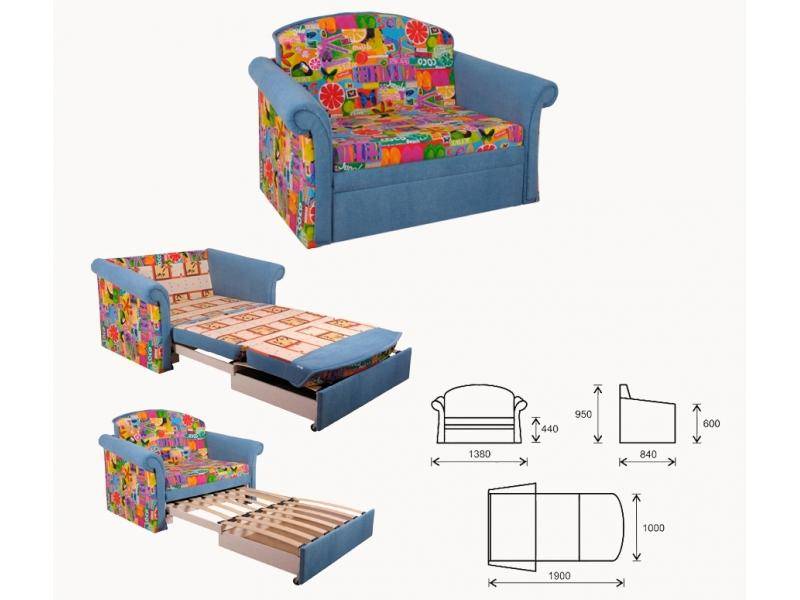 диван детский малютка в Барнауле