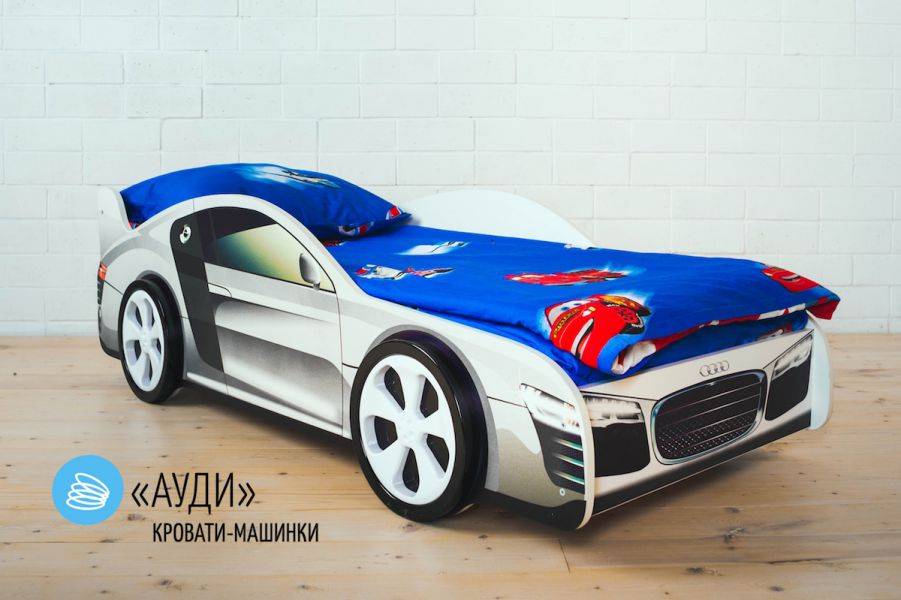 детская кровать-машинка audi в Барнауле