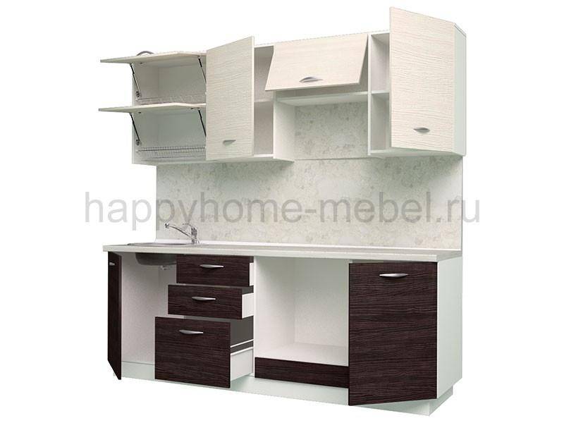 готовая прямая кухня life wood-1 2200 в Барнауле