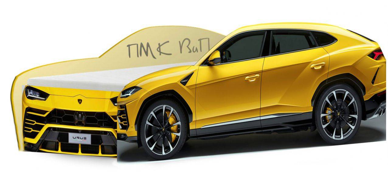 кровать-машинка lamborghini urus в Барнауле