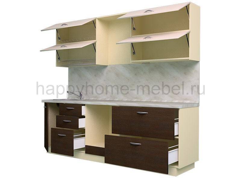 готовая кухня life wood 2 2400 в Барнауле