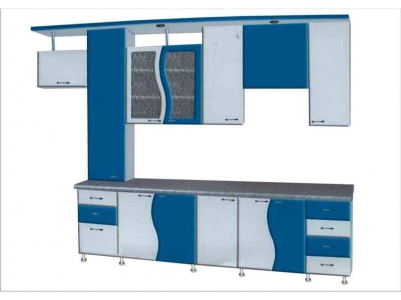 кухня волна-2 мдф в Барнауле