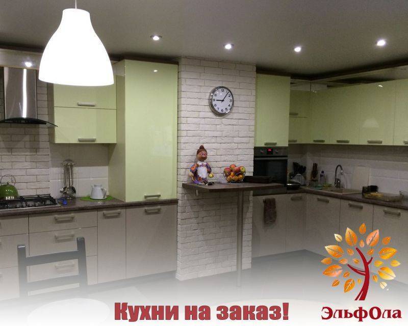 угловая кухня в Барнауле