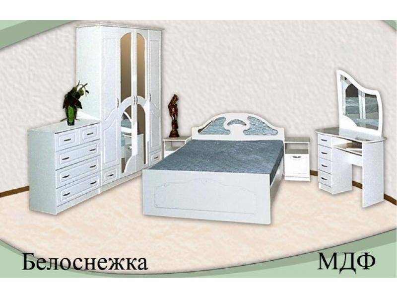 спальня белоснежка мдф в Барнауле