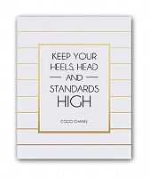 постер keep your heels а3 в Барнауле