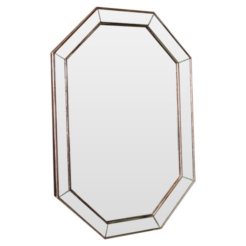 зеркало венецианское восьмиугольное вытянутое в состаренной раме ludovic base в Барнауле