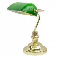 настольная лампа arte lamp banker a2491lt-1go в Барнауле