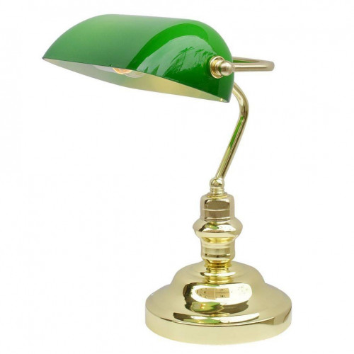 настольная лампа arte lamp banker a2491lt-1go в Барнауле