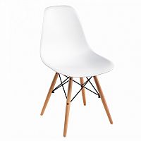 стул деревянный eames pc-015 white в Барнауле