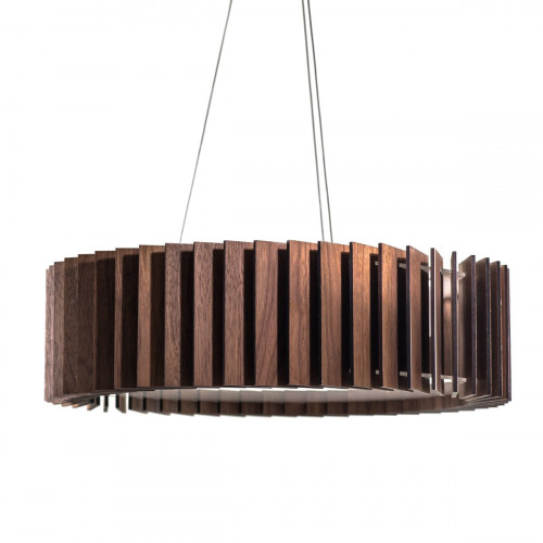 люстра ротор шпон ореха d45 коричневая в Барнауле