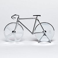 нож для пиццы из нержавеющей стали the fixie, серебрянный в Барнауле