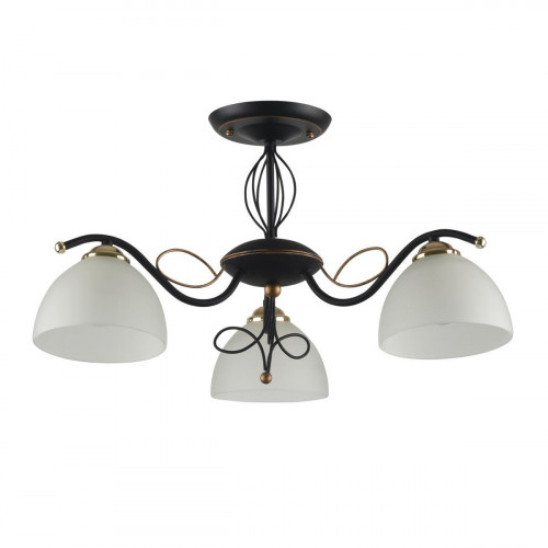 потолочная люстра idlamp ragia 554/3pf-blackpatina в Барнауле