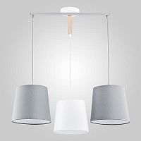 подвесная люстра tk lighting 1279 balance серая в Барнауле