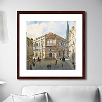 картина: view of the riga stock exchange, 1880г. в Барнауле