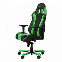 кресло геймерское dxracer king ks06 черно-зеленое в Барнауле