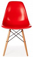 стул классический dsw красный (eames style) в Барнауле