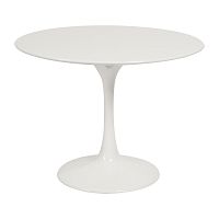 стол журнальный eero saarinen style tulip table белый в Барнауле