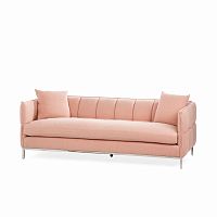 диван casper sofa прямой розовый в Барнауле