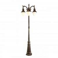 садово-парковый светильник arte lamp vienna a1317pa-3bn в Барнауле