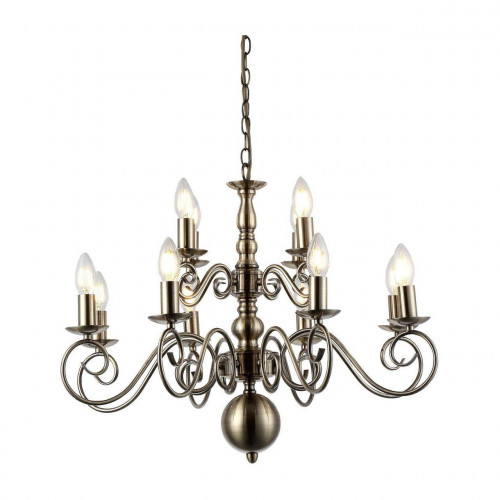 подвесная люстра arte lamp a1129lm-12ab в Барнауле