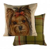 подушка с принтом waggydogs yorkie в Барнауле