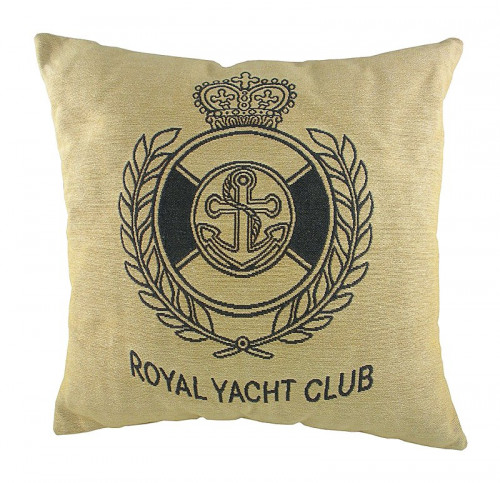 подушка с гербом королевского royal yacht club в Барнауле