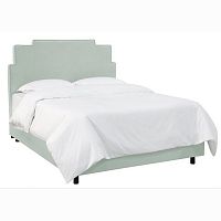 кровать двуспальная 160x200 зеленая paxton bed mint в Барнауле