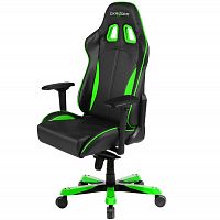 кресло геймерское dxracer king ks57 черно-зеленое в Барнауле