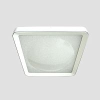 потолочный светодиодный светильник ambrella light orbital crystal sand fs1216 wh/wh 72w+29w d500*500 в Барнауле