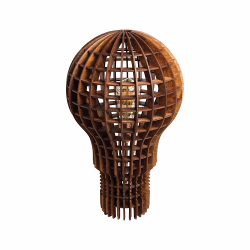 люстра лампочка ильича тёмное дерево тёмно коричневая в Барнауле