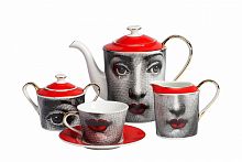 чайный сервиз faces пьеро форназетти red в Барнауле