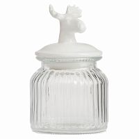 декоративная банка с крышкой deer маленькая в Барнауле
