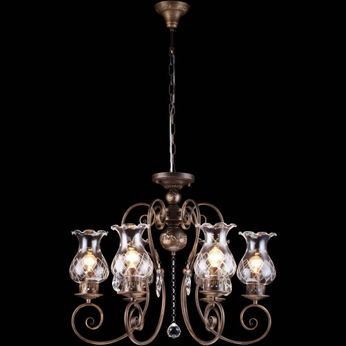 подвесная люстра arte lamp palermo a2053lm-6br в Барнауле