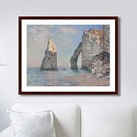 картина: the rock needle and the porte d'aval, 1885г. в Барнауле