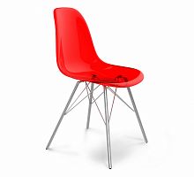 стул dsr красный s37 (eames style) в Барнауле