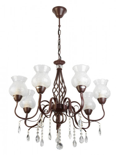 подвесная люстра toplight kelli tl5680d-07pg в Барнауле