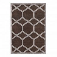 ковер ashton cocoa 150x220 коричневый в Барнауле