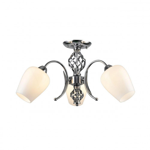 потолочная люстра arte lamp a1608pl-3cc белая в Барнауле