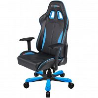 кресло геймерское dxracer king ks57 черно-синее в Барнауле