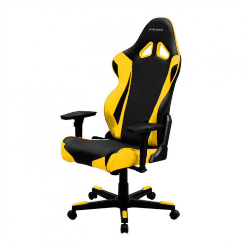 кресло геймерское dxracer racing re0 черно-желтое в Барнауле