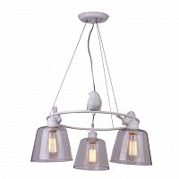 подвесная люстра arte lamp passero a4289lm-3wh в Барнауле