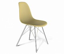 стул dsr бежевый s37 (eames style) в Барнауле